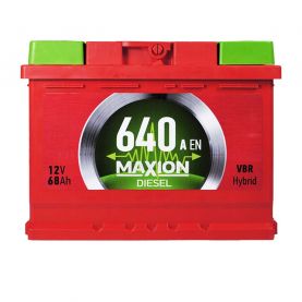 Автомобильный аккумулятор MAXION Diesel MF (L2) 68Ah 640A L+ 5652143